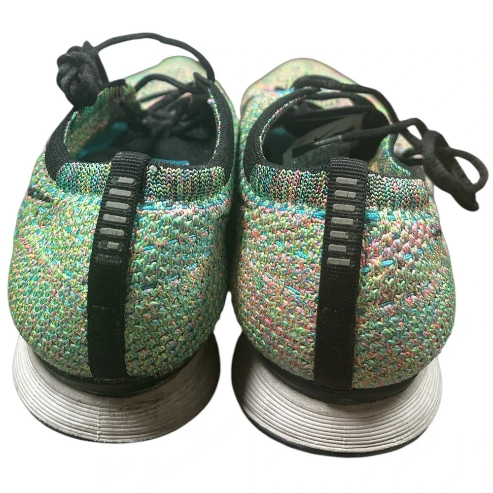 Nike Flyknit‎ Racer Multicolor 2.0 Mens Running Shoes 526628-304 Size 7.5
